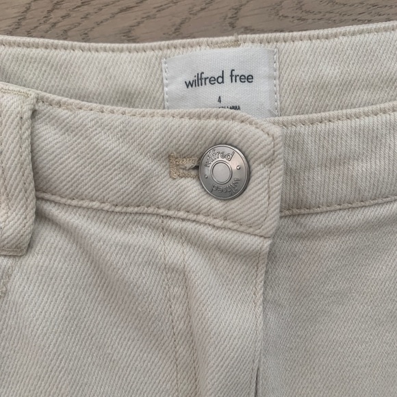 Aritzia Wilfred Free Cream The Melina Pants - Picture 4 of 6